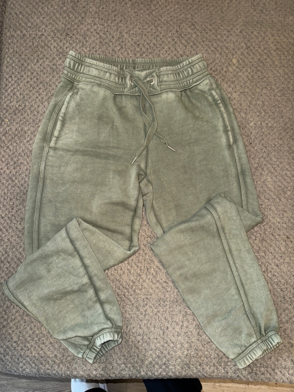 aerie Olive Drawstring Jogger Pants